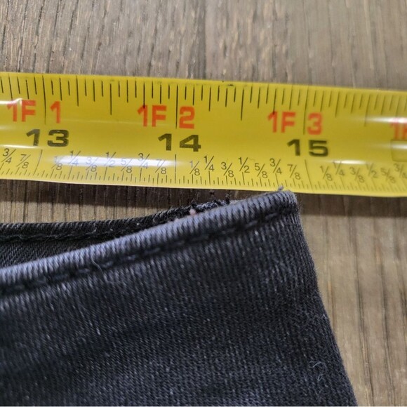 West of Melrose Black Wash Flare Jeans Size 30 - Picture 8 of 13